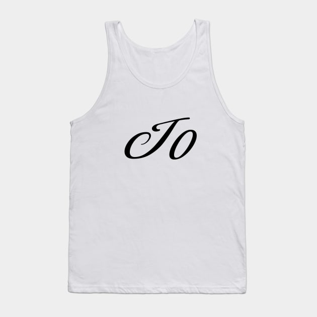 Name Jo Tank Top by gulden